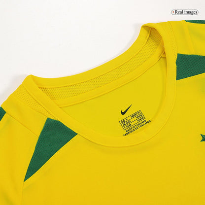 Brasile Maglia Retro Home 2002/03 CAFU #2
