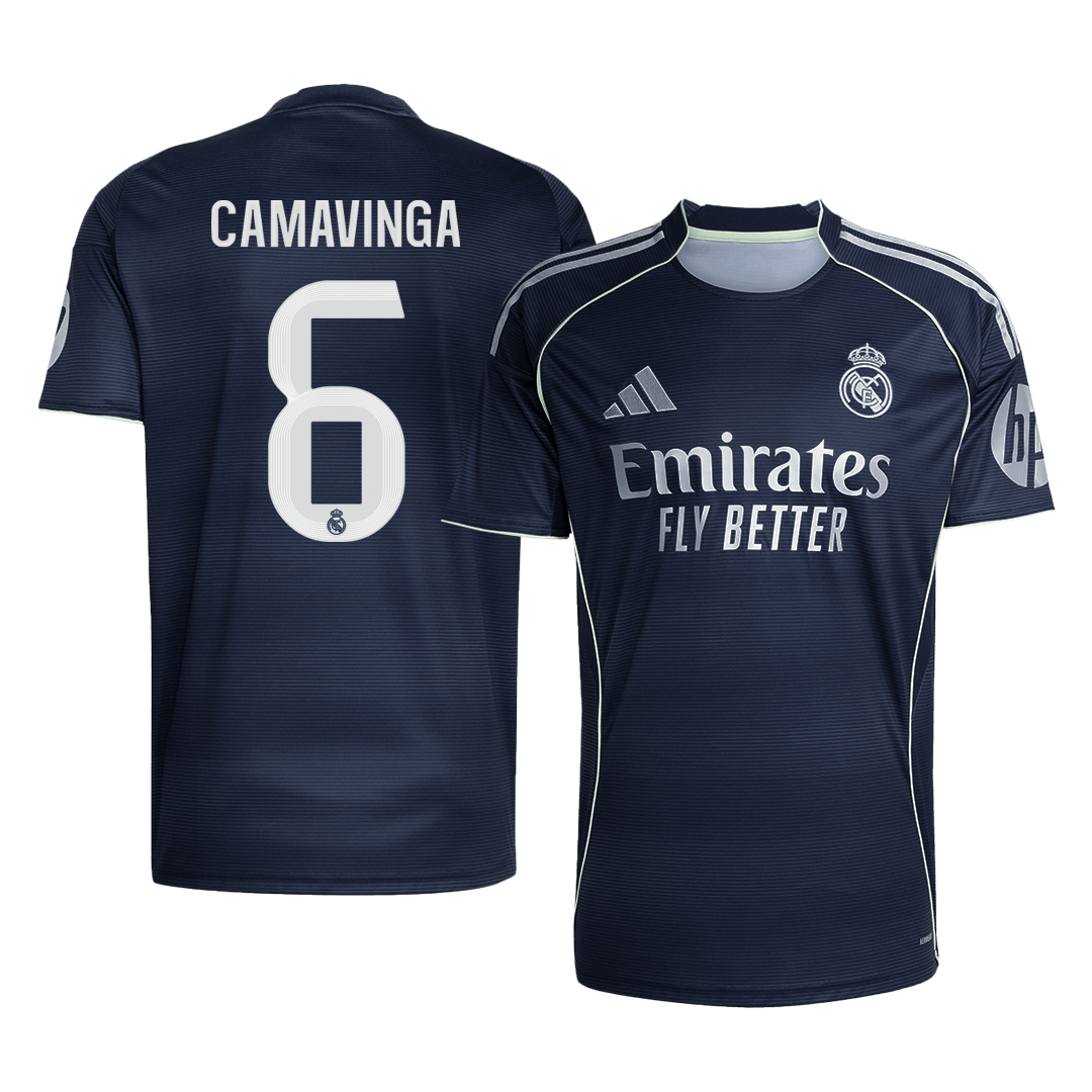 Los Blancos Trikot Auswärts 2025/26 CAMAVINGA #6 [PREMIUM]