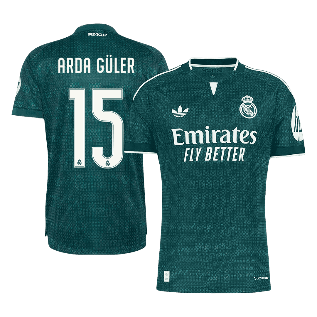 Real Madrid Auswärtstrikot 2026/27 – ARDA GÜLER #15 (Spielerversion)