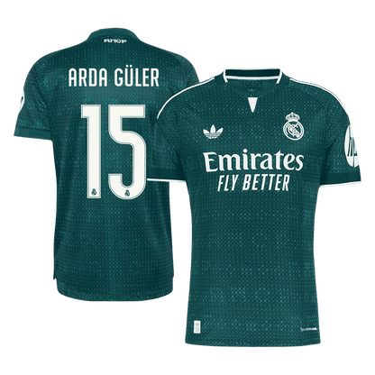 Real Madrid Auswärtstrikot 2026/27 – ARDA GÜLER #15 (Spielerversion)