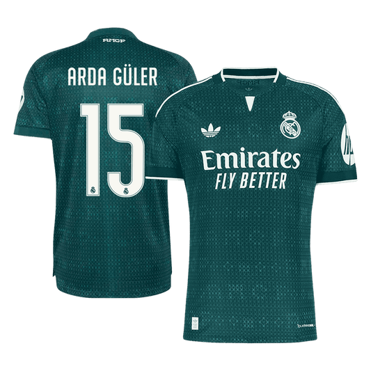 Real Madrid Auswärtstrikot 2026/27 – ARDA GÜLER #15 (Spielerversion)