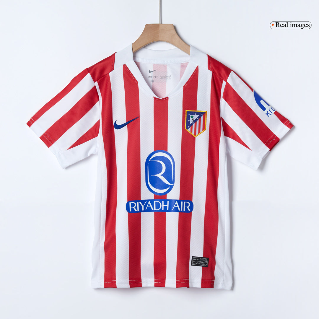 Atletico Madrid Kinder Trikot Set Heim 2025/26