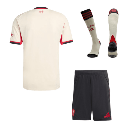 Set Completo Maglia Trasferta Liverpool 2025/26