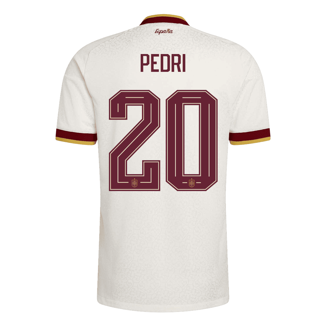 [Champion Edition] Spanien Auswärtstrikot WM 2026 – PEDRI #20 (Spielerversion)