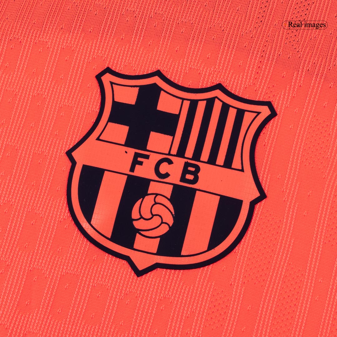 Barcelona Player Version Trikot Drittes Auswärts 2025/26 UCL PEDRI #8 Slim Fit