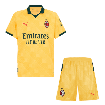 Completo Maglia AC Milan Terza Divisa Trasferta 2025/26