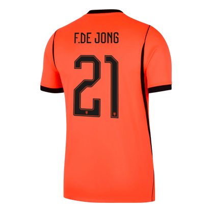 Olanda Maglia Mondiale Home 2026 F.DE JONG #21