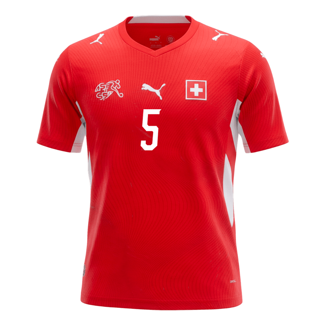 Maillot domicile Nati Coupe du Monde 2026 AKANJI #5