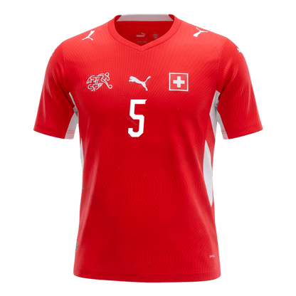 Maillot domicile Nati Coupe du Monde 2026 AKANJI #5