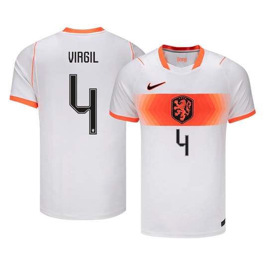 Netherlands World Cup Trikot Auswärts 2026 VIRGIL #4