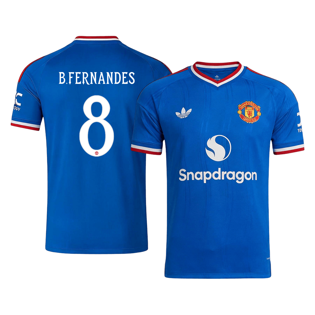 Manchester United Auswärtstrikot 2026/27 – B. FERNANDES #8 – UCL