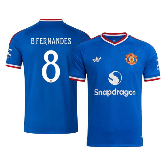 Manchester United Auswärtstrikot 2026/27 – B. FERNANDES #8 – UCL
