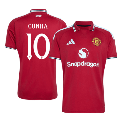 Manchester United Heimtrikot 2026/27 – CUNHA #10 – UCL