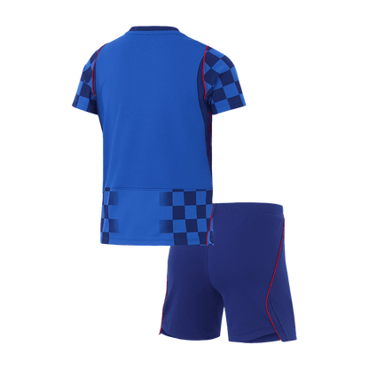 Croatia World Cup Kinder Trikot Set Auswärts 2026 – Bild 2