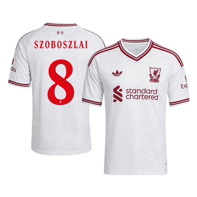 Liverpool Auswärtstrikot 2026/27 – SZOBOSZLAI #8 – UCL