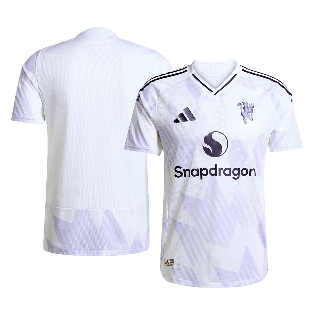 Maglia da Calcio Uomo ManU Versione Giocatore Trasferta 2025/26 Slim Fit