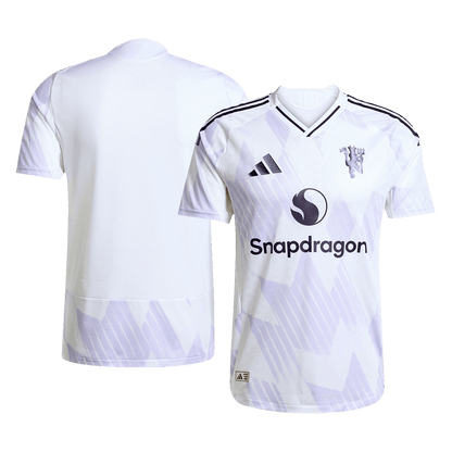 Maglia da Calcio Uomo ManU Versione Giocatore Trasferta 2025/26 Slim Fit