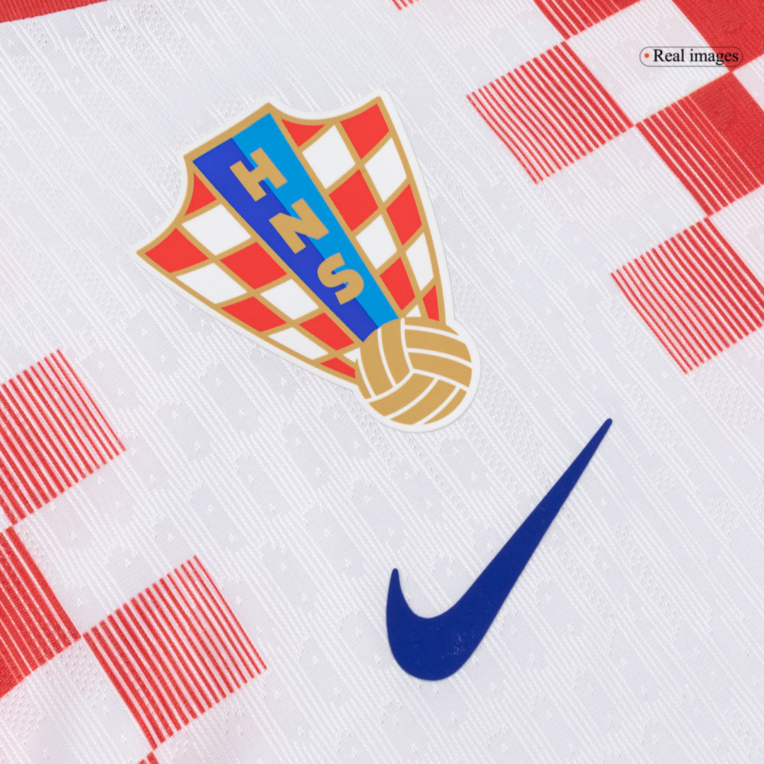 Croatie Maillot Coupe du Monde Joueur Domicile 2026 Coupe Slim