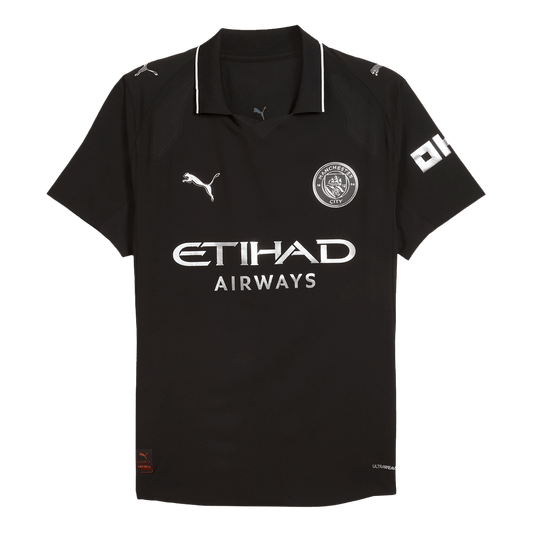 Maillot Manchester City Version Joueur Extérieur 2025/26 Coupe Ajustée