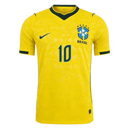 Brazil World Cup Player Version Trikot Heim 2026 NEYMAR JR. #10 Slim Fit