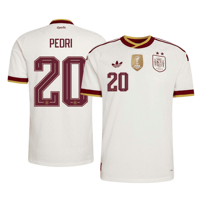 [Champion Edition] Spanien Auswärtstrikot WM 2026 – PEDRI #20 (Spielerversion)