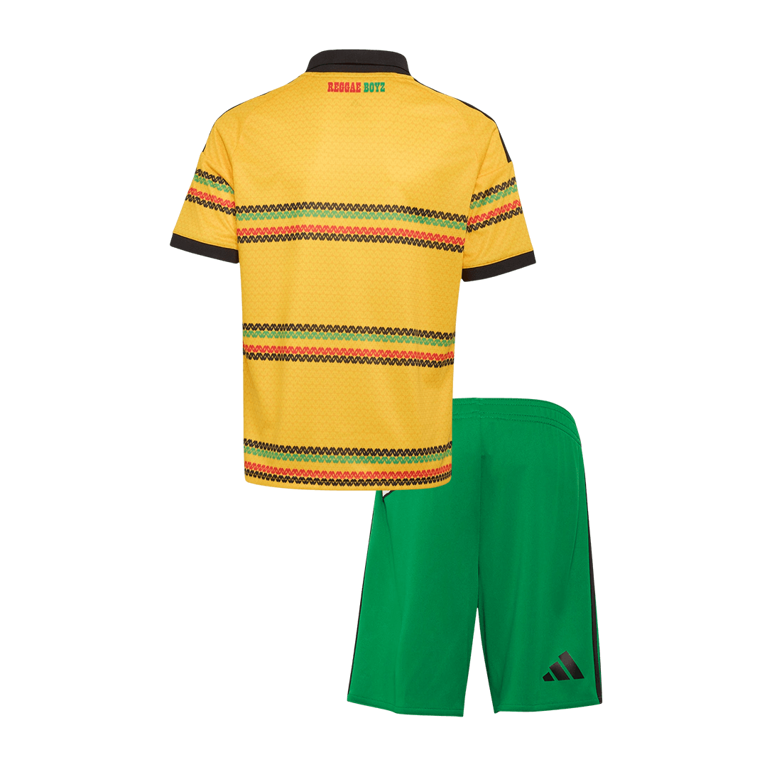Jamaica World Cup Kinder Trikot Set Heim 2026 – Bild 2