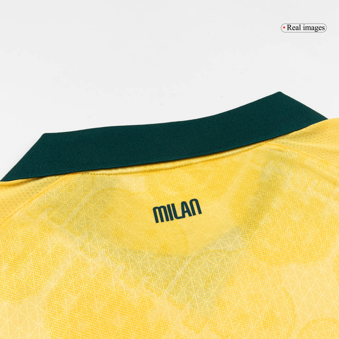 Maillot AC Milan Version Joueur Troisième Extérieur 2025/26 Coupe Ajustée