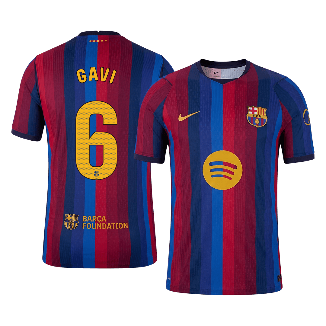 Barcelona Heimtrikot 2026/27 – GAVI #6 (Spielerversion)