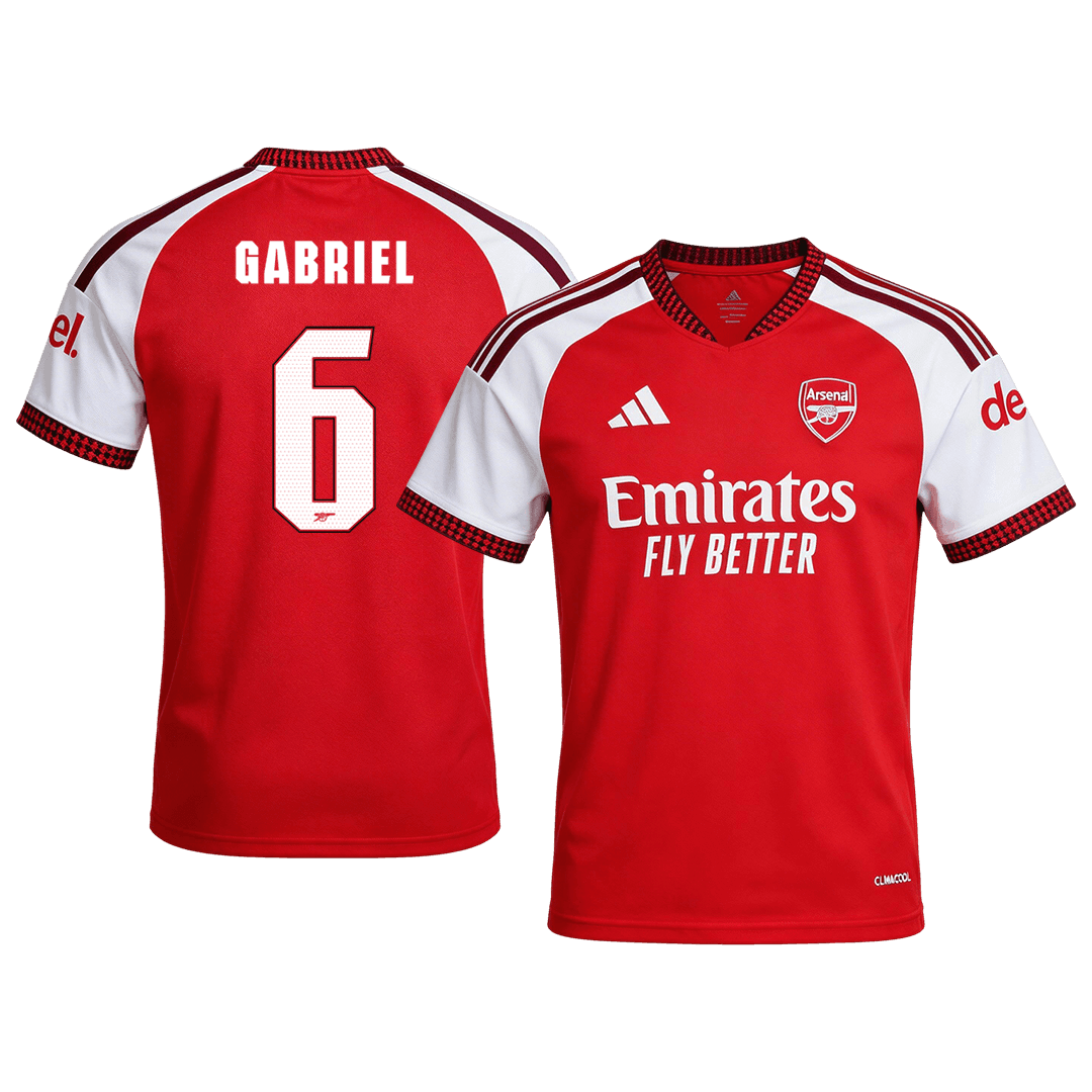 Arsenal Heimtrikot 2026/27 – GABRIEL #6 – UCL