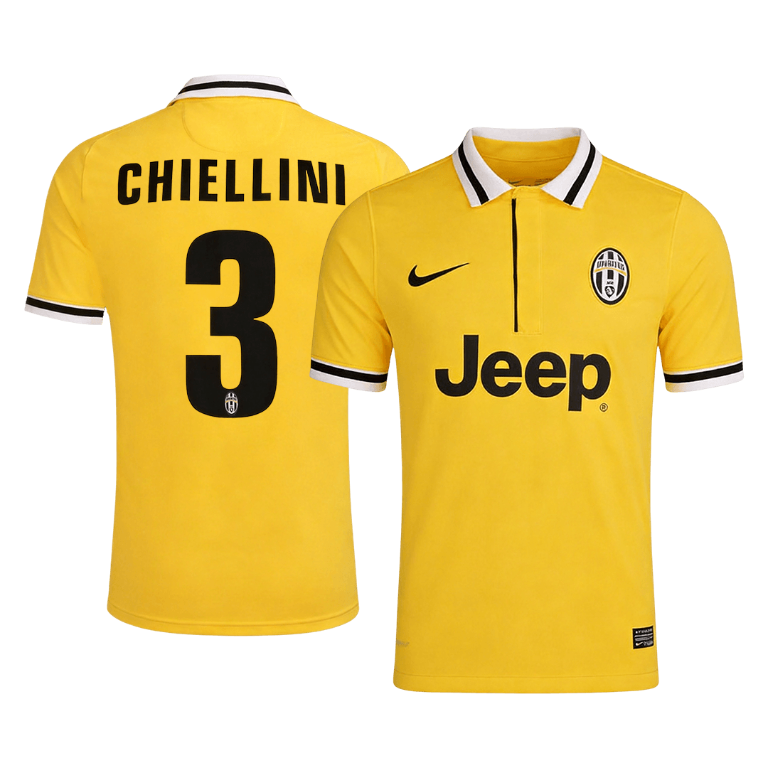 Juventus Retro Trikot Auswärts 2013/14 CHIELLINI #3