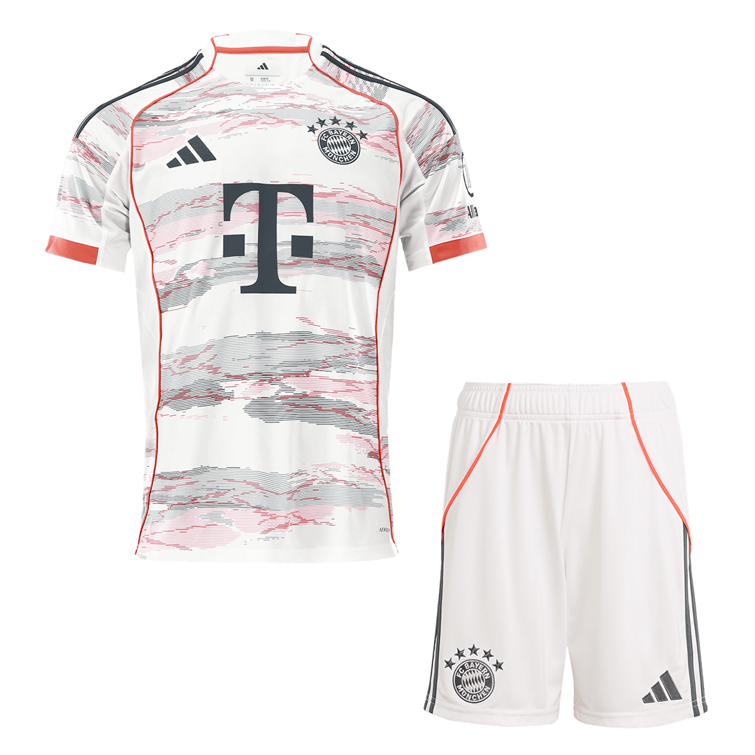 Set maglia Bayern Monaco trasferta 2025/26