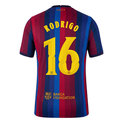 Barcelona Heimtrikot 2026/27 – RODRIGO #16 – UCL (Spielerversion)