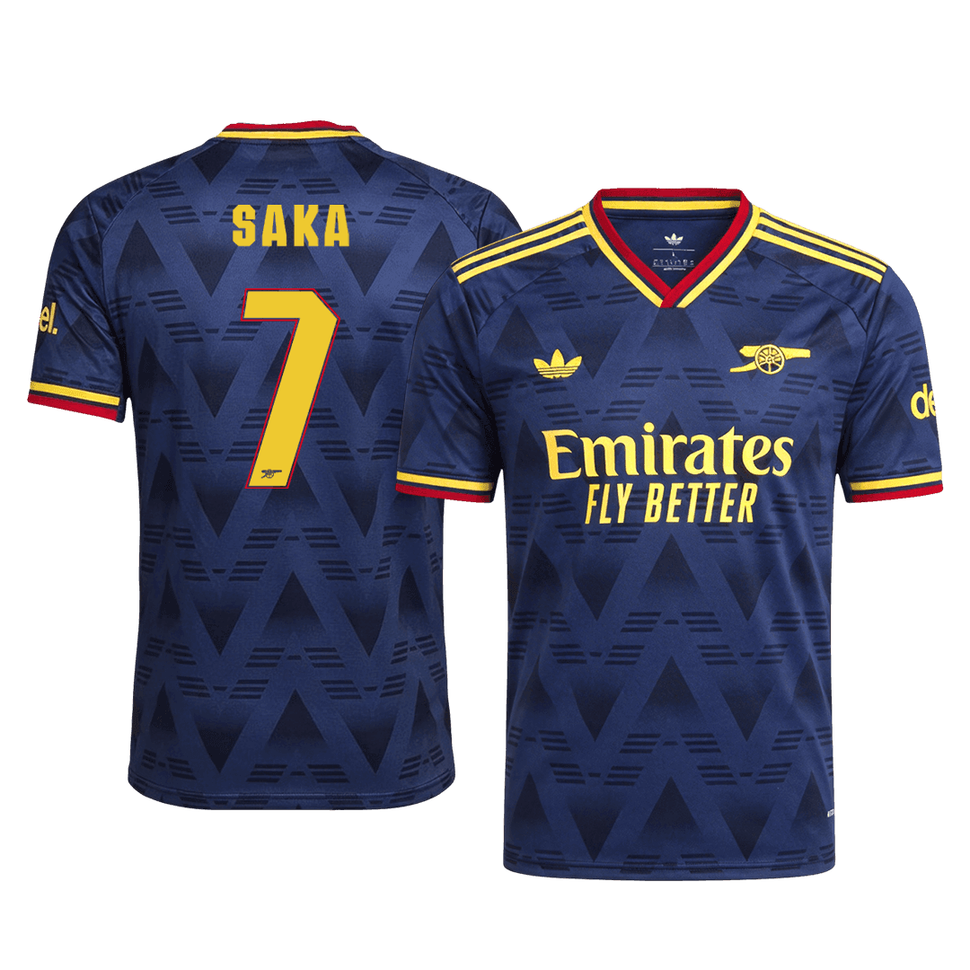 Arsenal Auswärtstrikot 2026/27 – SAKA #7 – UCL (Spielerversion)