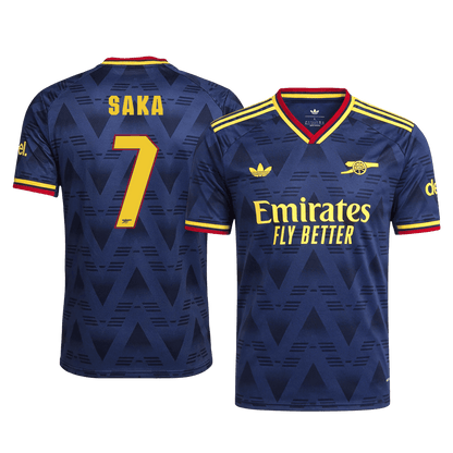 Arsenal Auswärtstrikot 2026/27 – SAKA #7 – UCL (Spielerversion)