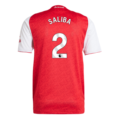 Die Gunners Player Version Trikot Heim 2025/26 SALIBA #2 Slim Fit