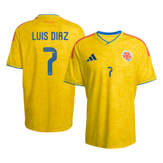 Colombia World Cup Trikot Heim 2026 LUIS DíAZ #7
