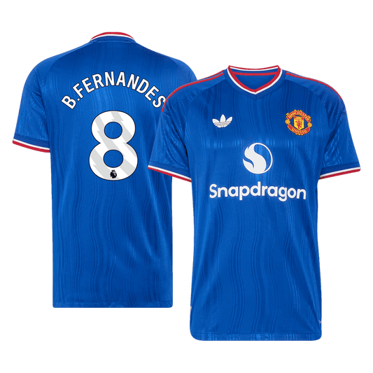 Manchester United Auswärtstrikot 2026/27 – B. FERNANDES #8 (Spielerversion)