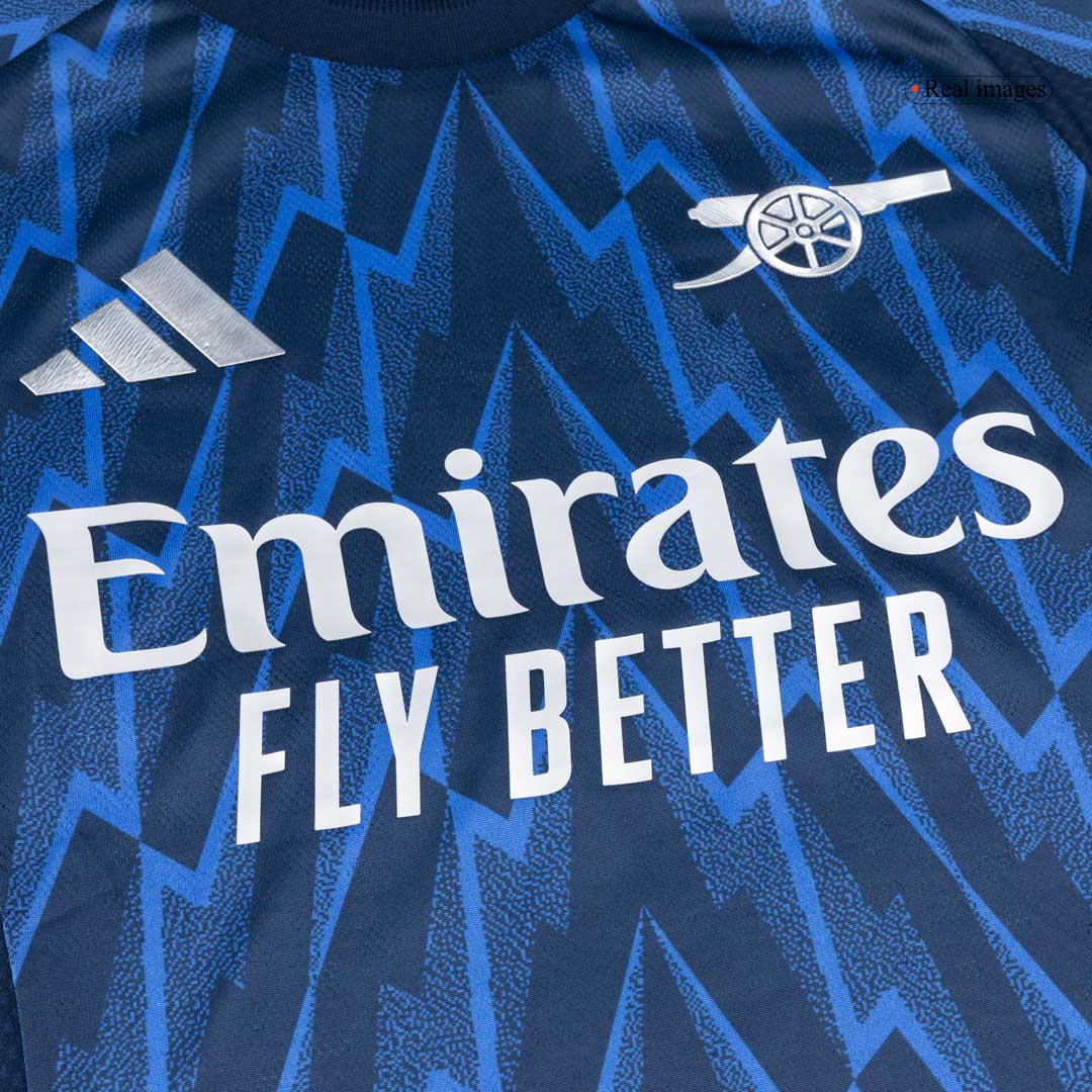 Maillot Extérieur Version Joueur Gunners 2025/26 SAKA #7 Coupe Slim