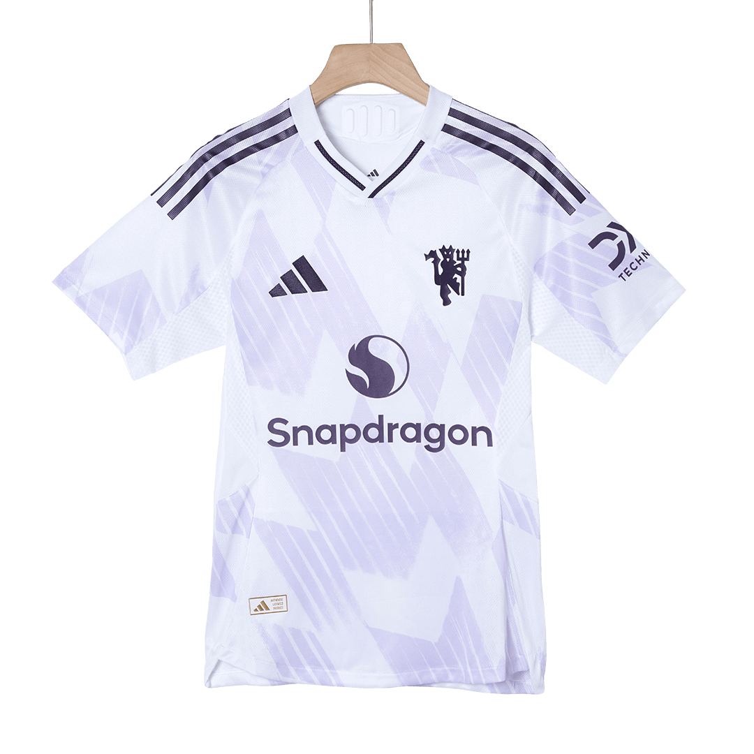 Maglia da Calcio Uomo ManU Versione Giocatore Trasferta 2025/26 Slim Fit
