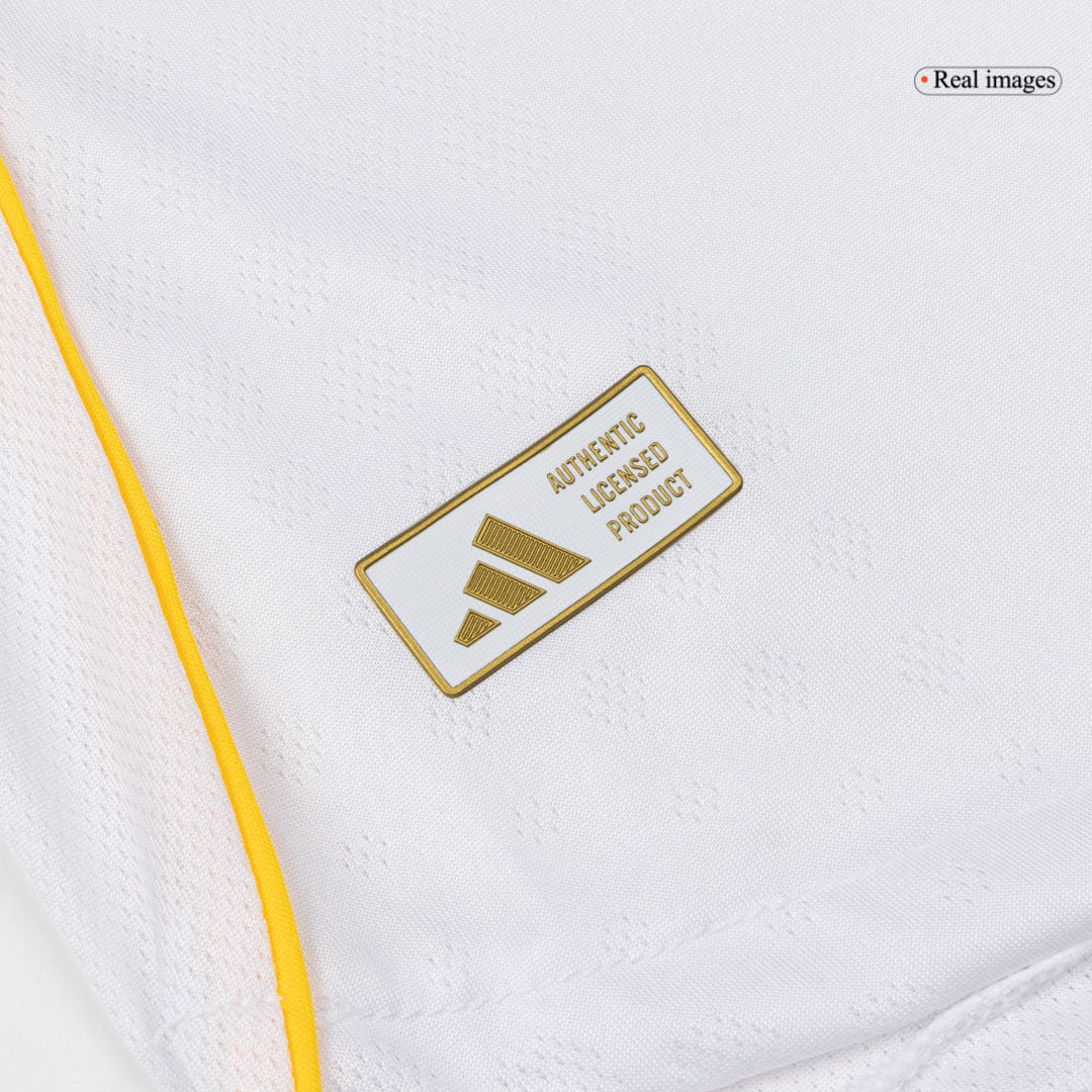 Maillot Domicile Les Blancos Version Joueur 2025/26 MBAPPÉ #9 Coupe Ajustée [PREMIUM]