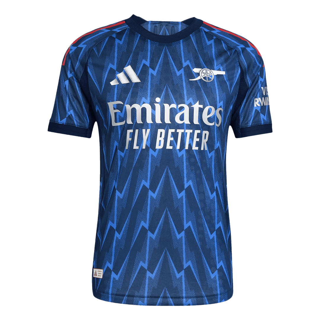 Maillot Extérieur Version Joueur Gunners 2025/26 SAKA #7 Coupe Slim