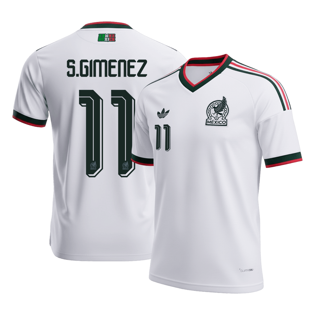 Messico Maglia Mondiali Trasferta 2026 S.GIMENEZ #11