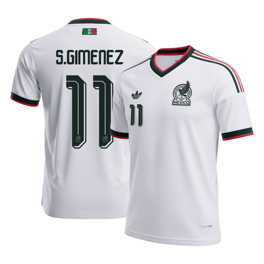 Mexico World Cup Trikot Auswärts 2026 S.GIMENEZ #11