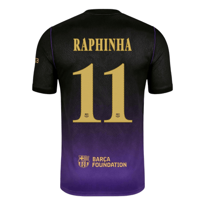 Barcelona Auswärtstrikot 2026/27 – RAPHINHA #11 – UCL