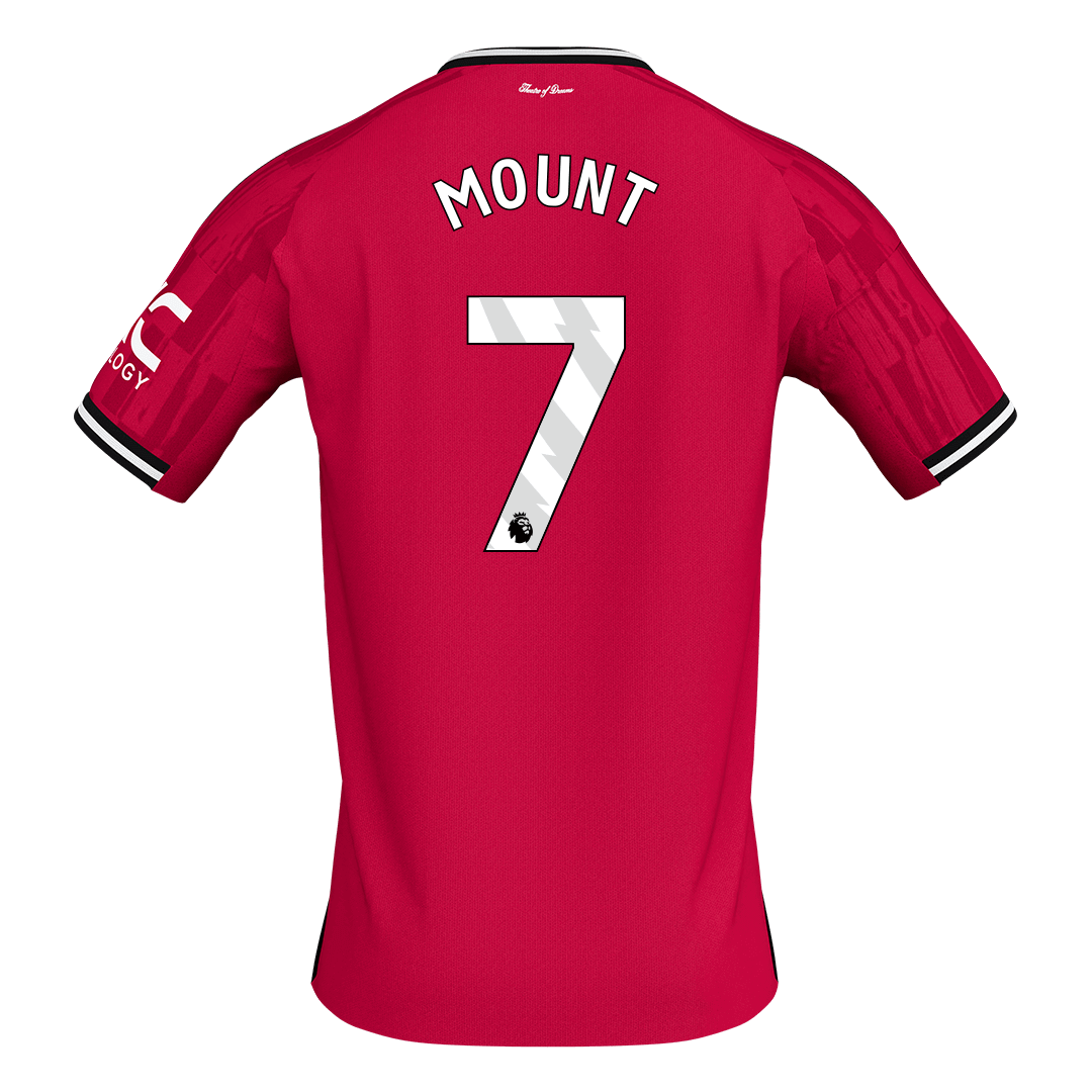 Maglia Man Utd Home 2025/26 MOUNT #7 [PREMIUM]