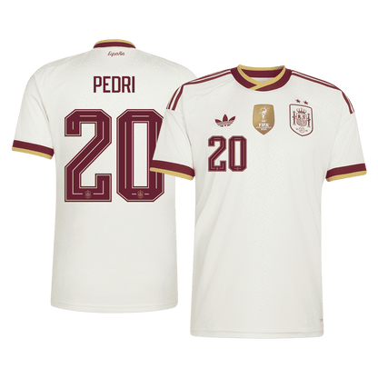 [Champion Edition] Spanien Auswärtstrikot WM 2026 – PEDRI #20
