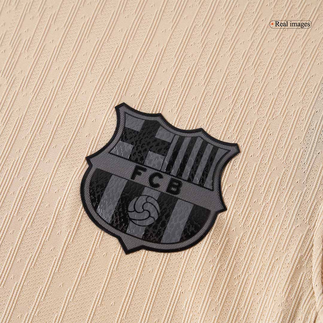 Barcelona Player Version Trikot Auswärts 2025/26 UCL F.DE JONG #21 Slim Fit