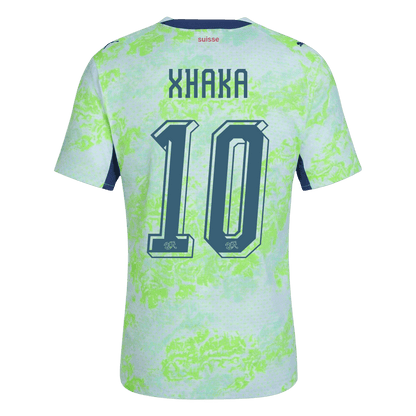 Nati World Cup Player Version Trikot Auswärts 2026 XHAKA #10 Slim Fit