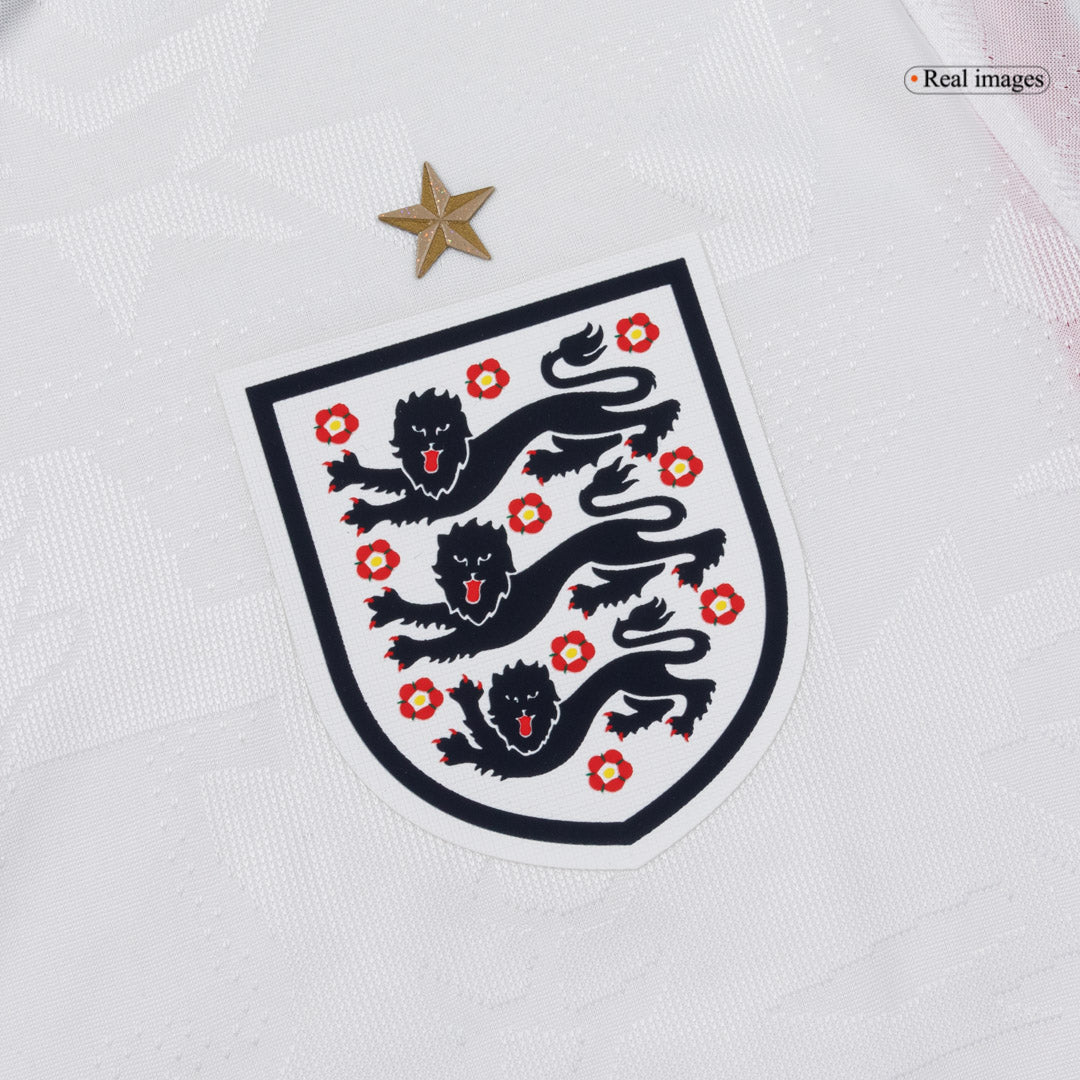 Maglia Inghilterra World Cup Versione Giocatore Home 2026 RICE #4 Slim Fit