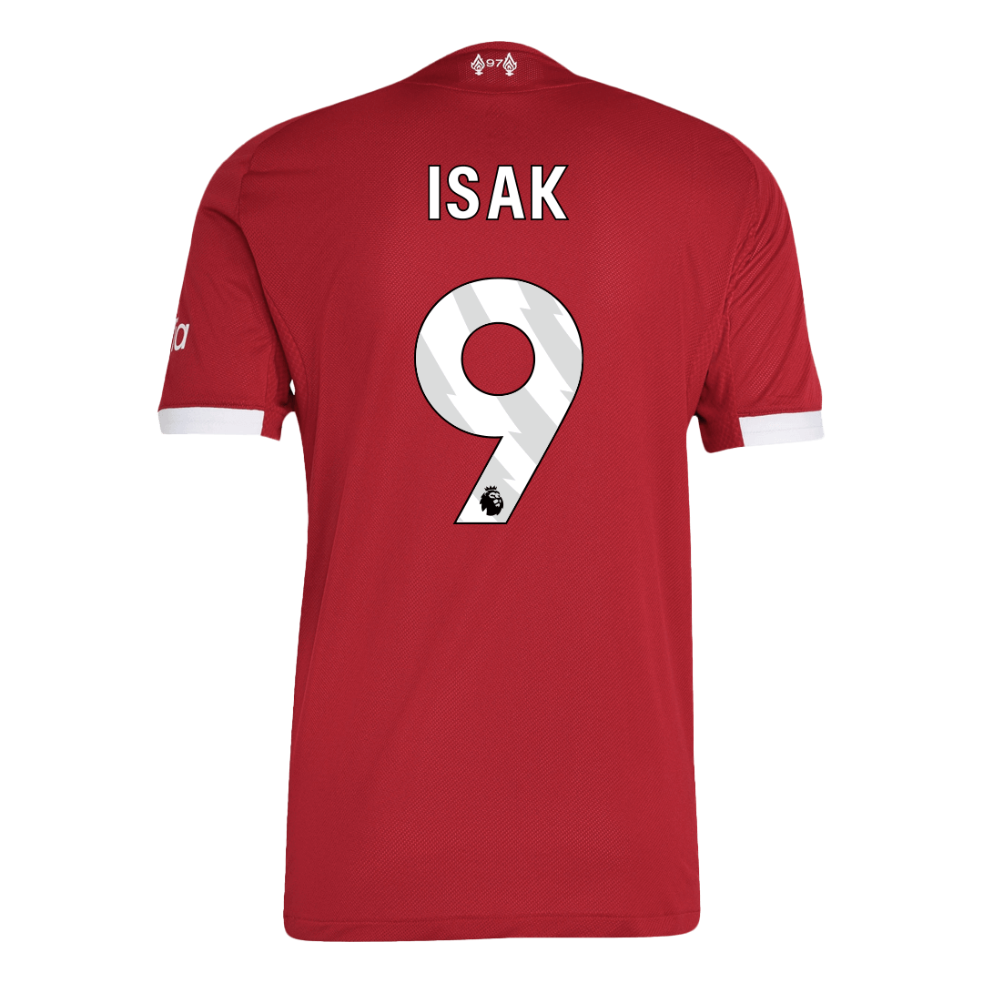 Liverpool Player Version Trikot Heim 2025/26 ISAK #9 Slim Fit